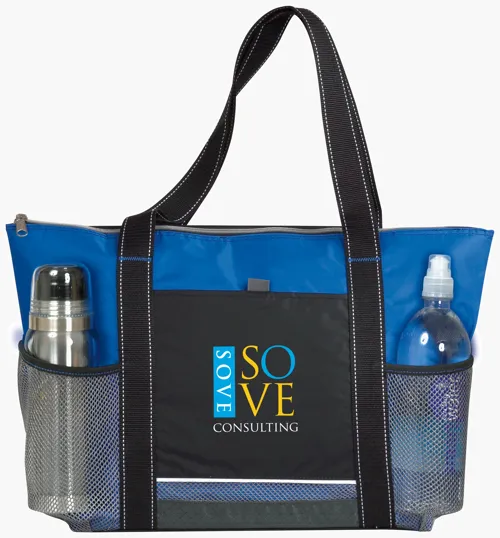Atchison® Icy Bright Cooler Tote with Shoulder-Length Handles — view 12