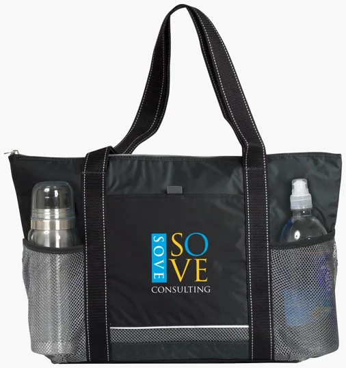 Atchison® Icy Bright Cooler Tote with Shoulder-Length Handles — view 8
