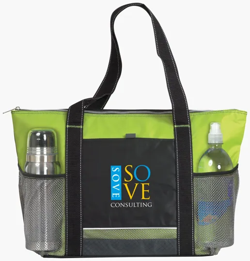 Atchison® Icy Bright Cooler Tote with Shoulder-Length Handles — view 7