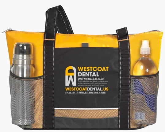 Atchison® Icy Bright Cooler Tote with Shoulder-Length Handles — view 11