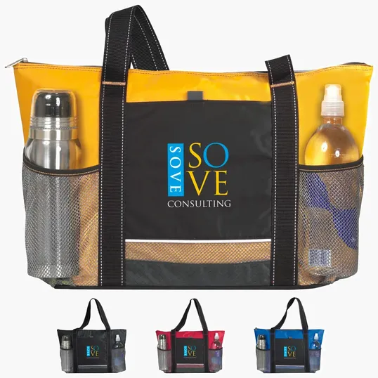 Atchison® Icy Bright Cooler Tote with Shoulder-Length Handles — view 13