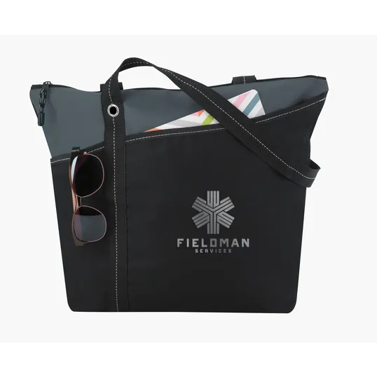 Atchison® Annie Tote, Zippered 600D Polyester Bag — view 25