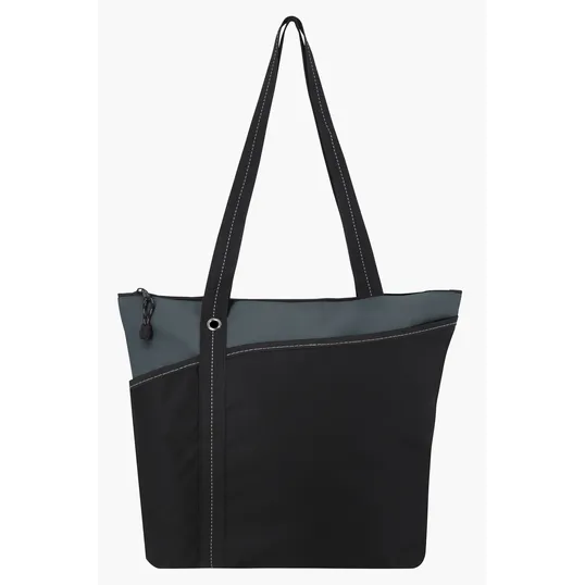 Atchison® Annie Tote, Zippered 600D Polyester Bag — view 7