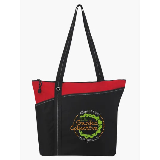 Atchison® Annie Tote, Zippered 600D Polyester Bag — view 11
