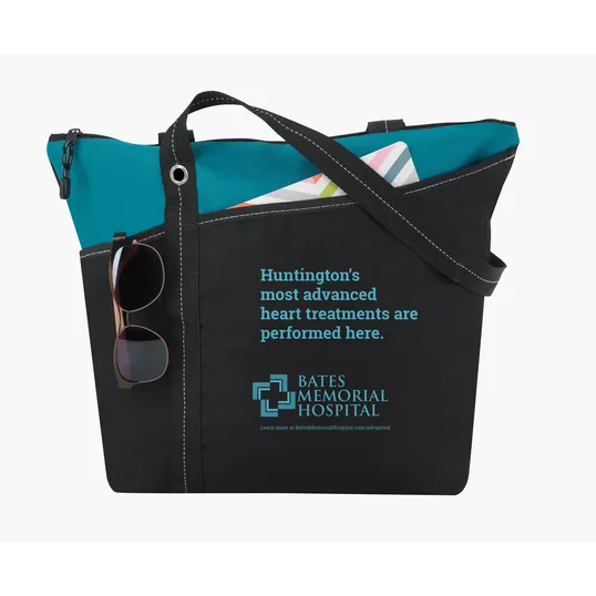 Atchison® Annie Tote, Zippered 600D Polyester Bag — view 17