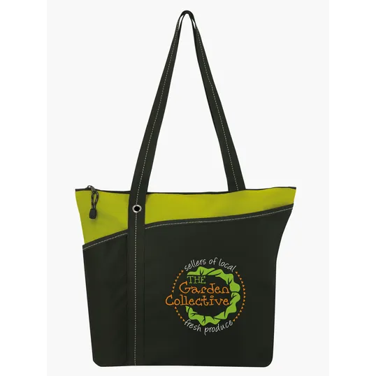 Atchison® Annie Tote, Zippered 600D Polyester Bag — view 9