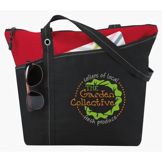 Atchison® Annie Tote, Zippered 600D Polyester Bag — view 13
