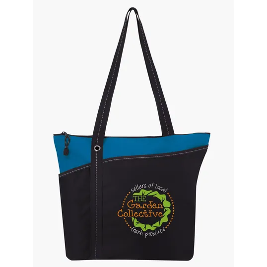 Atchison® Annie Tote, Zippered 600D Polyester Bag — view 10