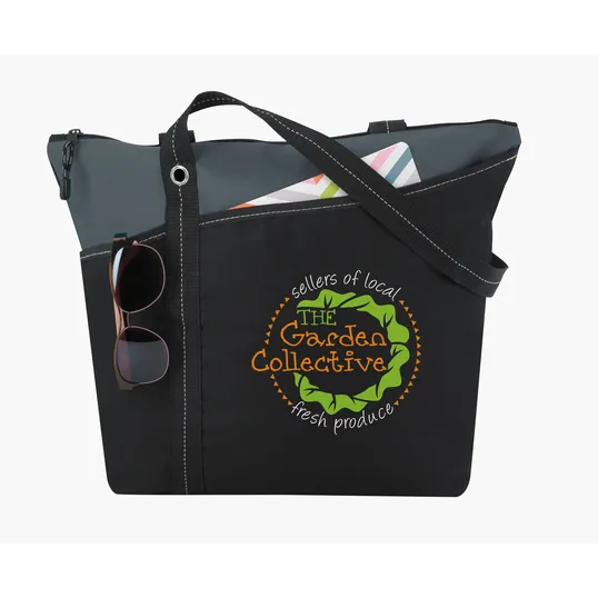 Atchison® Annie Tote, Zippered 600D Polyester Bag — view 24