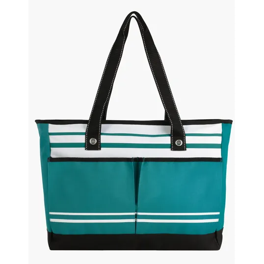 Atchison® Two-Pocket Fashion Tote with Zippered Main Compartment