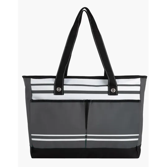 Atchison® Two-Pocket Fashion Tote with Zippered Main Compartment — view 8