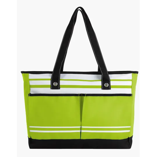 Atchison® Two-Pocket Fashion Tote with Zippered Main Compartment — view 7