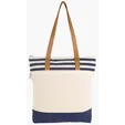Atchison® Cora Lane Cotton Canvas Tote with Laminated Interior