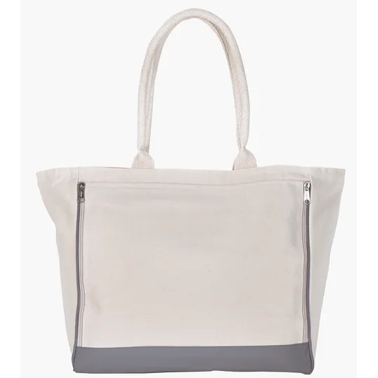 Atchison® Yoga Retreat Cotton Canvas Tote with Mat Pocket