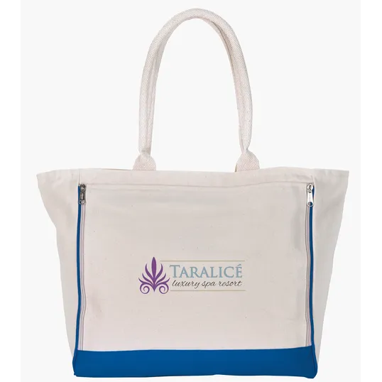 Atchison® Yoga Retreat Cotton Canvas Tote with Mat Pocket — view 10