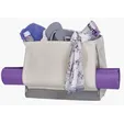Atchison® Yoga Retreat Cotton Canvas Tote with Mat Pocket — view 2