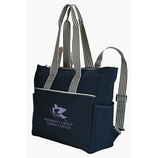 Atchison® Stripe Diaper Tote-Pack with Changing Pad — view 16