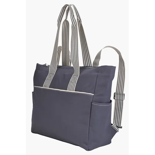 Atchison® Stripe Diaper Tote-Pack with Changing Pad