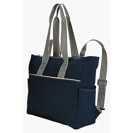 Atchison® Stripe Diaper Tote-Pack with Changing Pad — view 5