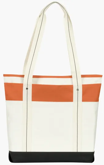 Atchison® Hamptons Getaway Tote, 17 in. x 15 in. Zippered Tote — view 3