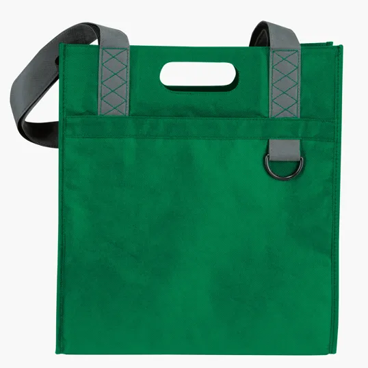 Atchison® Dual-Carry Tote with Front Slip Pocket and D-Ring