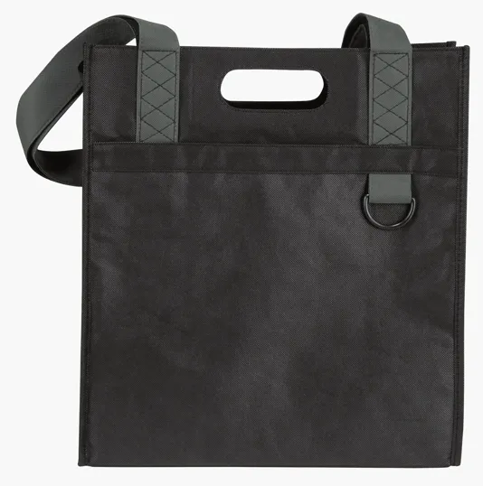 Atchison® Dual-Carry Tote with Front Slip Pocket and D-Ring — view 5