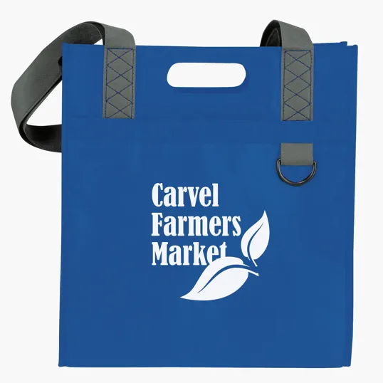 Atchison® Dual-Carry Tote with Front Slip Pocket and D-Ring — view 7