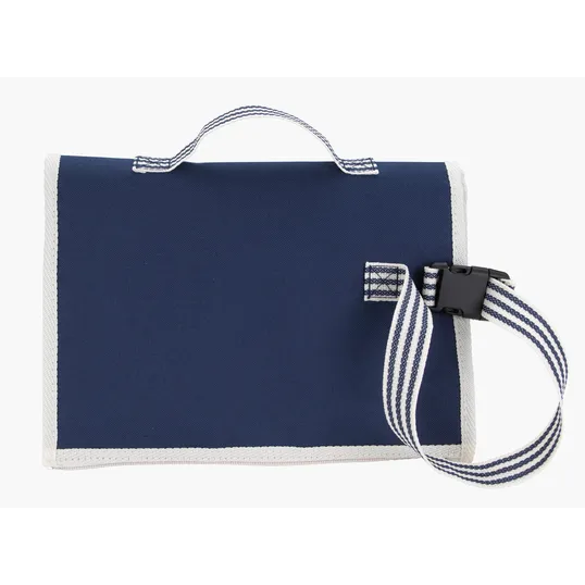 Atchison® Stripe Diaper Changing Travel Pouch/Mat — view 6