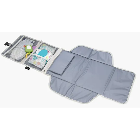 Atchison® Stripe Diaper Changing Travel Pouch/Mat — view 5
