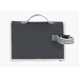Atchison® Stripe Diaper Changing Travel Pouch/Mat — view 2