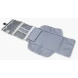 Atchison® Stripe Diaper Changing Travel Pouch/Mat — view 4