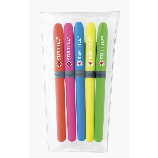 BIC® Brite Liner Grip™ Highlighters, 5-Pack — view 22