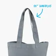 Everyday Cotton Tote with Wide 26" Handles — view 16