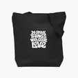 Everyday Cotton Tote with Wide 26" Handles — view 11