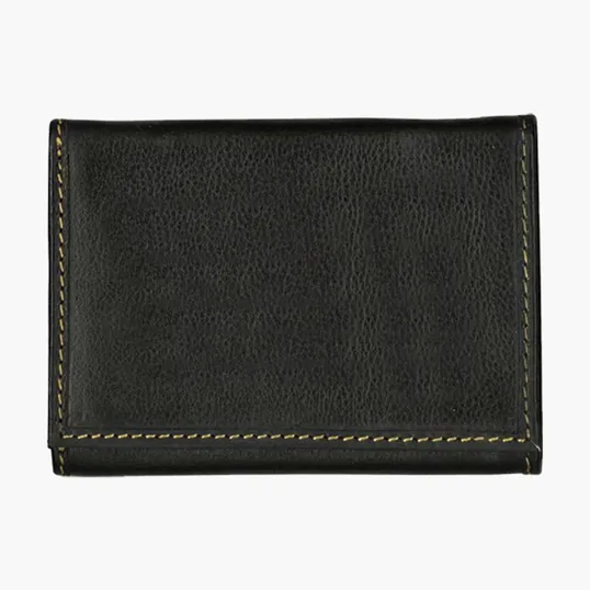 Andrew Philips® Leather Contrast Stitch Tri-Fold Wallet — view 3
