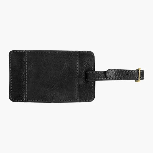 Andrew Philips® Leather Westbridge Leather Luggage Tag — view 2