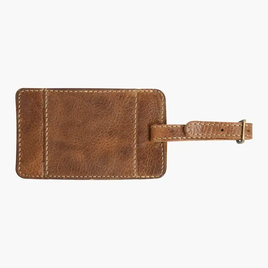 Andrew Philips® Leather Westbridge Leather Luggage Tag — view 6