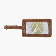 Andrew Philips® Leather Westbridge Leather Luggage Tag — view 8