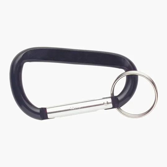 Aluminum Carabiner with Split Keyring — view 21
