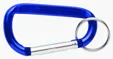 Aluminum Carabiner with Split Keyring — view 5
