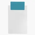 Garyline® Memo Clipboard with 4" Clip — view 5