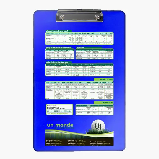 Garyline® Low-Profile Clipboard