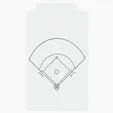 Garyline® Sports Clipboard with Jumbo Clip — view 67