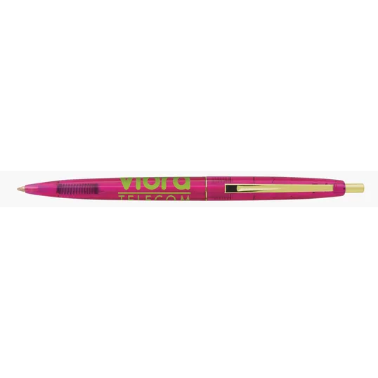 Clear Clic™ Gold Pen with Translucent Barrel — view 22