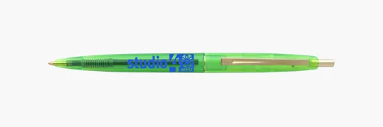 Clear Clic™ Gold Pen with Translucent Barrel — view 5