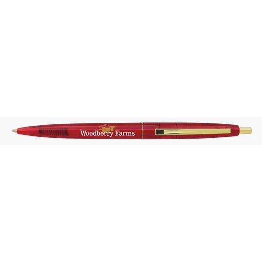 Clear Clic™ Gold Pen with Translucent Barrel — view 23