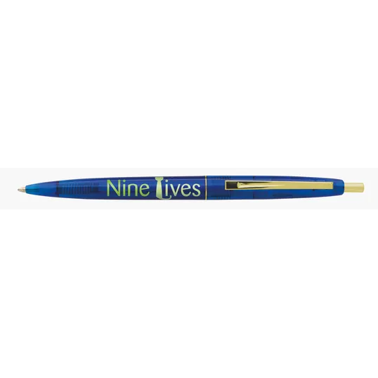 Clear Clic™ Gold Pen with Translucent Barrel — view 18