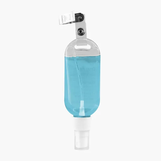 Spray Hand Sanitizer with Metal Clip — view 2