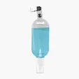 Spray Hand Sanitizer with Metal Clip — view 2