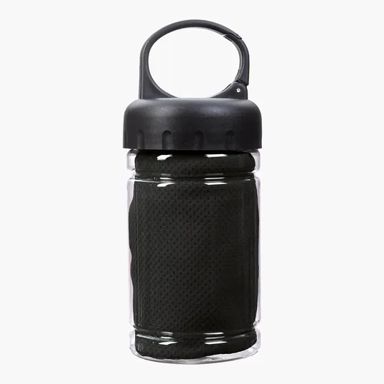 Carabiner Bottle with Cooling Towel — view 5